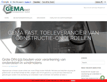 Tablet Screenshot of gema.nl