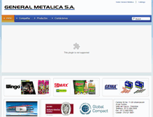 Tablet Screenshot of gema.com.co